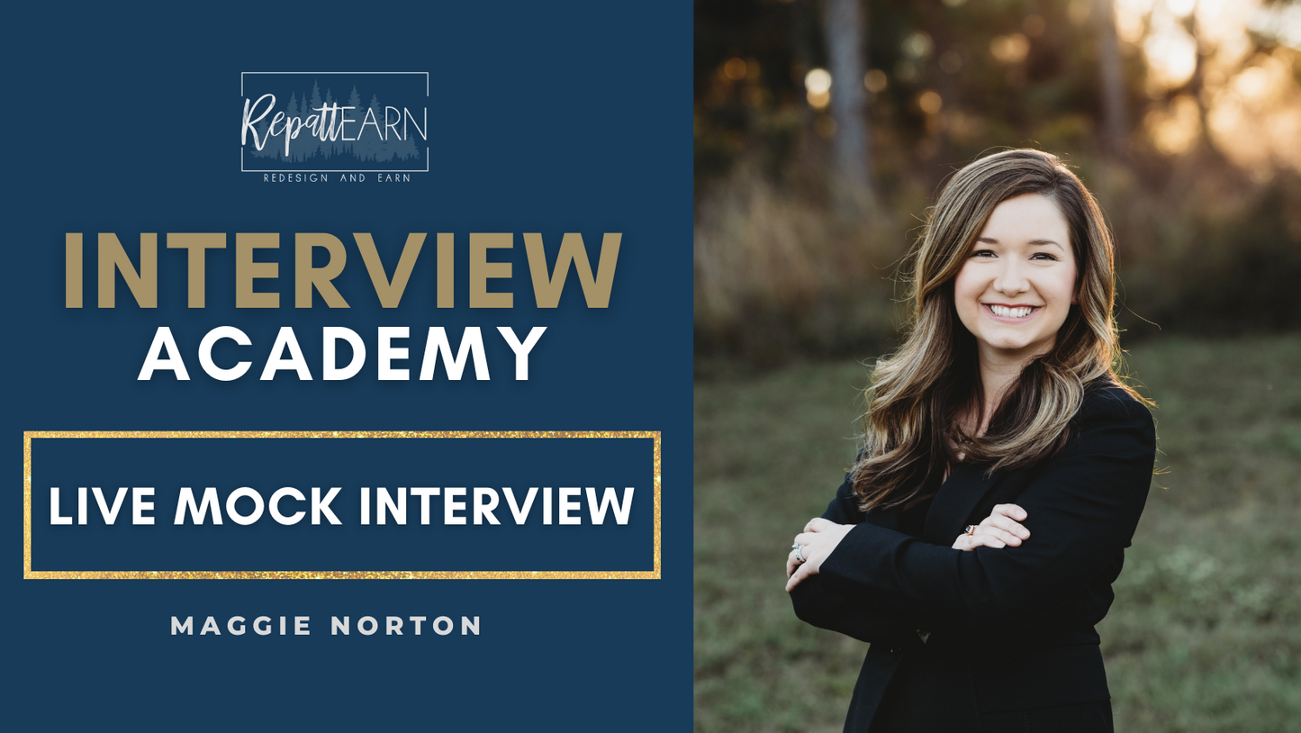 Mock Interview with Maggie: Interview Academy